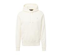 Cream Sudadera de felpa de rizo con capucha L