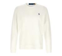 Polo Ralph Lauren - Sudadera de cuello redondo Loopback - Sweatshirts & Hoodies - Hombre - Blanco - M -