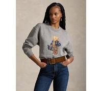 POLO RALPH LAUREN Sudadera de cuello redondo, POLO BEAR. Color gris