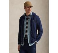 POLO RALPH LAUREN Sudadera de felpa de rizo con capucha y cremallera. Color azul marino