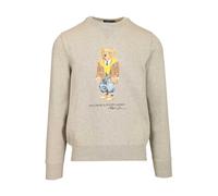 Polo Ralph Lauren - Sudadera de Forro Polar Oso - Sweatshirts & Hoodies - Hombre - Gris - XL -