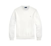 Polo Ralph Lauren - Sudadera de Malla Texturizada Bianco Ss 25 - Sweatshirts & Hoodies - Hombre - Blanco - L -