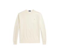 Cream Sudadera de felpa de rizo M