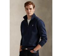 POLO RALPH LAUREN Sudadera técnica de punto doble con cuarto de cremallera. Color Azul Marino