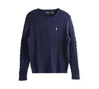 Polo Ralph Lauren- Suéter de Punto Trenzado- Knitwear- Hombre- Azul- M- Suéter de Punto Trenzado