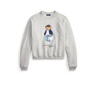 Polo Ralph Lauren Sweat à col rond polo Bear en molleton M Gris