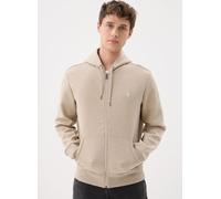 Polo Ralph Lauren Sweat À Capuche En Maille Double 7108882 L Beige