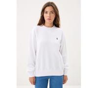 Polo Ralph Lauren Sweat à col rond en molleton XS Blanco