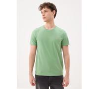 Polo Ralph Lauren T-Shirt À Col Rond Custom Slim Fit L Verde