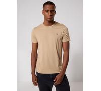 Polo Ralph Lauren T-shirt ajusté à col rond en jersey 7106 XXL Beige