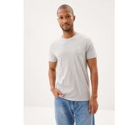 Polo Ralph Lauren T-shirt ajusté à col rond en jersey 7106 XXL Gris