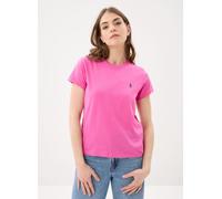 Polo Ralph Lauren T-shirt col rond jersey de coton S Rosa