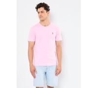 Polo Ralph Lauren T-Shirt Coupe Ajustée En Coton Doux 7107 L Rosa