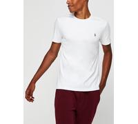 Polo Ralph Lauren T-Shirt Coupe Ajustée En Coton Doux 7107 S Blanco