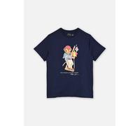 Polo Ralph Lauren T-shirt Polo Bear jersey de coton 323A12 18A - 20A Azul