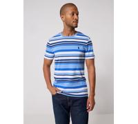 Blue Camiseta de punto Custom Slim Fit XL