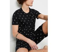 Polo Ralph Lauren Tee-shirt de nuit logo en jersey de coton S Negro