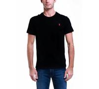 Polo Ralph Lauren Camiseta T-SHIRT AJUSTE COL ROND EN COTON LOGO PONY PLAYER in Negro M