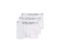 POLO RALPH LAUREN Three Boxer Brief Stretch Cotton 714835887003 Color White, Color blanco., M