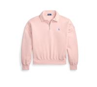 Polo Ralph Lauren Sudadera de manga larga y cuello con cremallera. Talla S. Color Rosa