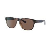 Polo Ralph Lauren Unisex Sunglass PH4180U - Color del Marco: Habana Brillante, Color de la Lente: Marrón