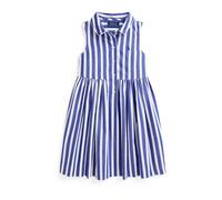 Polo Ralph Lauren Vestido azul / blanco, Talla 102-108