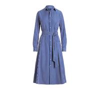Polo Ralph Lauren Vestido camisero azul oscuro / blanco 40 azul oscuro / blanco