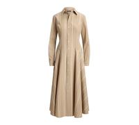 Polo Ralph Lauren Vestido camisero beige / marino / blanco 34 EUR
