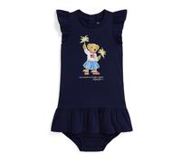 Polo Ralph Lauren Vestido marino / azul claro / marrón / amarillo, Talla 53-60