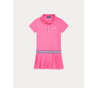 Polo Ralph Lauren Vestido plisado de niña en rosa. Rosa 5 (XL)
