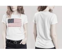 Polo Ralph Lauren Vintage Retro Bandera Ee.uu. Camiseta College Camisa Blusa Top