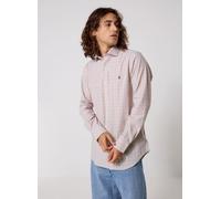 Tan Camisa de popelina elástica Custom Fit XL