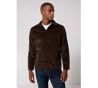 Brown Sobrecamisa funcional de pana S