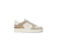 POLO RALPH LAUREN Zapatillas de piel Masters Court. Color beige