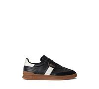 POLO RALPH LAUREN Zapatillas de piel HERITAGE AERA. Color Negro