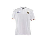 Polo Real Madrid Junior Blanco Escudo Bordado