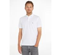 Polo recto stretch, cuello con 2 botones Hombre Talla S. Color Blanco