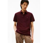 Polo recto stretch, cuello con 2 botones Hombre Talla S. Color Rojo
