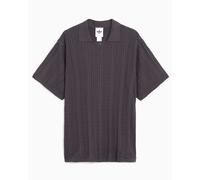 Polo Relaxed adidas Originals Knit para hombre Gris L