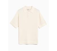 Polo Relaxed forét Astern para hombre Blanco XL