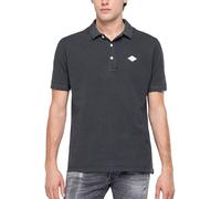 Polo recto de manga corta Hombre Talla M. Color Negro