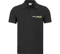Polo Sinclair ZX Spectrum EGB ochenteras 80´s Retro (3XL, Negro)