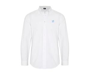 Polo Sylt Camisa Abotonada de Corte Regular confeccionada en algodón Oxford para Hombre White/White Dif 3XL
