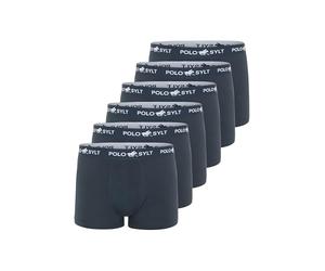 Polo Sylt Pack de 6 Calzoncillos Bóxer con Aspecto de Etiqueta para Hombre Total Eclip 3XL