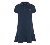 Polo Sylt Vestido Polo de piqué de algodón con Volante en el bajo para Mujer Total Eclip L