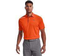 Under Armour Tech Polo Camiseta, (Team Orange/Graphite/Graphite (800)), XL Hombre