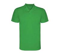 Polo técnico de Manga Corta con Cuello Tricotosa 3 Botones (Tallas Infantiles y Adulto) MONZHA
