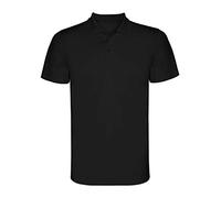 Polo técnico de Manga Corta con Cuello Tricotosa 3 Botones (Tallas Infantiles y Adulto) MONZHA