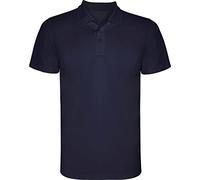 Polo técnico de Manga Corta con Cuello Tricotosa 3 Botones (Tallas Infantiles y Adulto) MONZHA