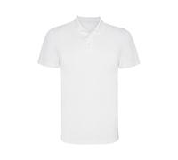 Polo técnico de Manga Corta con Cuello Tricotosa 3 Botones (Tallas Infantiles y Adulto) MONZHA